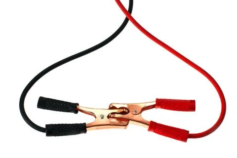 Battery clamps Stock Photos