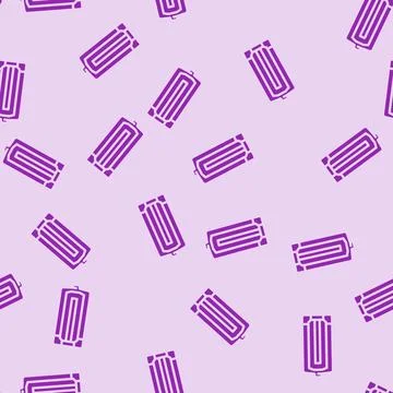 Battery components glyph vector seamless pattern Illustrazione stock