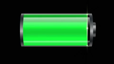 Battery discharge Stock Footage 133529459
