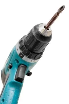 Battery drill Stock Photos