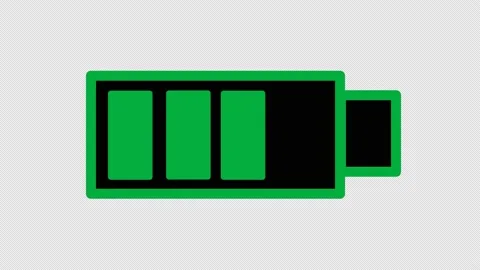Battery Energy Black Stock Footage 232673829