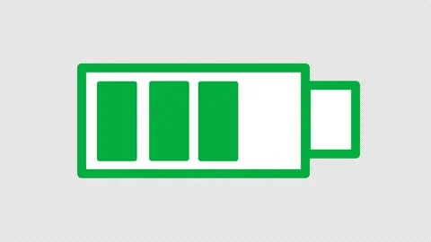 Battery Energy White Stock Footage 232673032