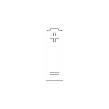 Battery. flat vector icon Stock Illustration