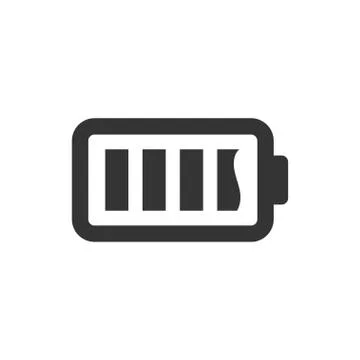 Battery Full Icon Stock Illustration