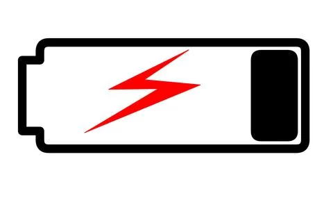 Battery icon. battery charge level Stock Illustration