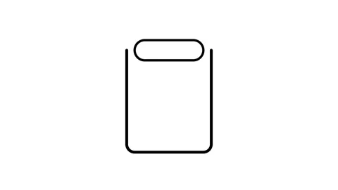 Battery icon featuring a lightning bolt, symbolizing charging or power supply Stock Footage 332855294