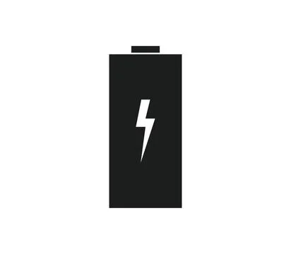 Battery icon illustrated in vector on white background battery icon illust... Stock Photos