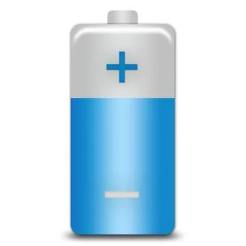 Battery icon Stock Illustration