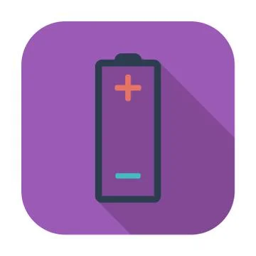 Battery icon. Stock Illustration