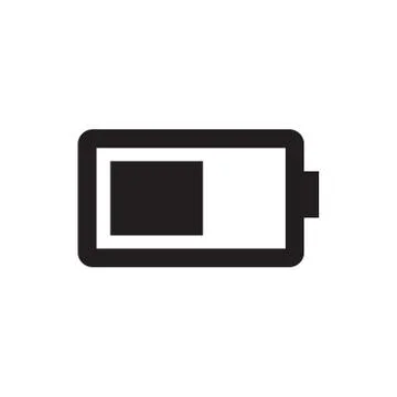 Battery icon Stock Illustration