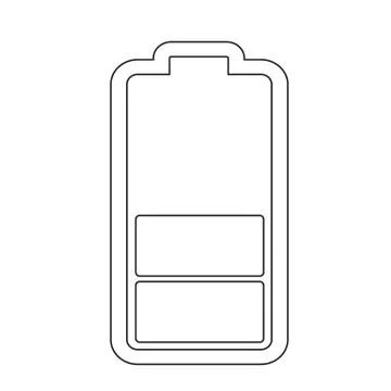 Battery icon Stock Illustration