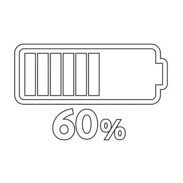 Battery icon Stock Illustration