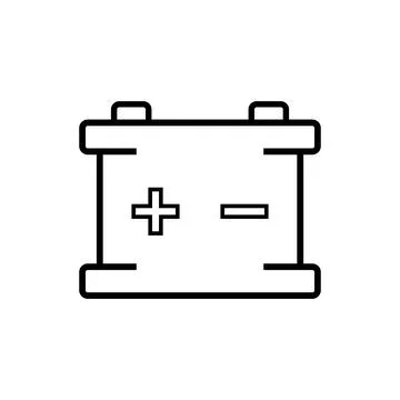 Battery icon Stock Illustration