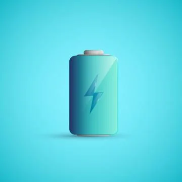 Battery Icon Illustration Stock Illustration