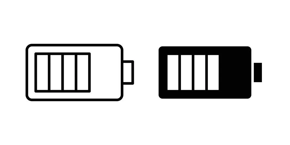 Battery icon or illustration vector symbols イラスト素材
