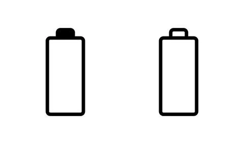 Battery icon vector. Battery charge indicator icon. 库存插图