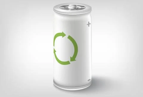 Battery icon. Vector conceptual design Stock Illustration