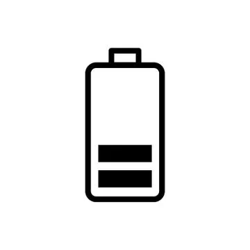 Battery icon vector design template Stock Illustration