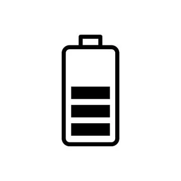 Battery icon vector design template Stock Illustration