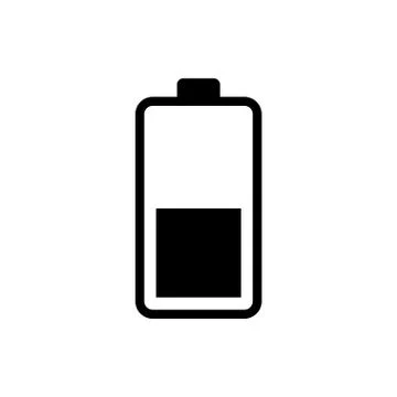 Battery icon vector design template Stock Illustration