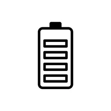 Battery icon vector design template Stock Illustration