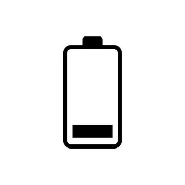 Battery icon vector design template Stock Illustration