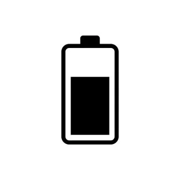 Battery icon vector design template Stock Illustration
