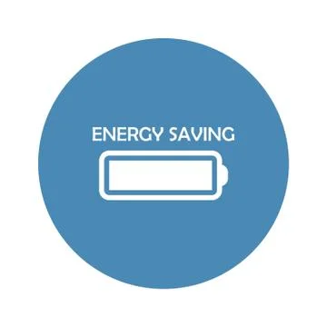 Battery Icon Vector flat design style Stock Illustration