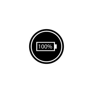 Battery icon vector Stock Illustration