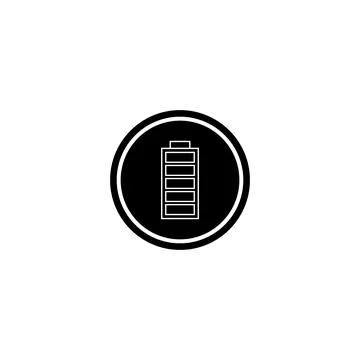 Battery icon vector Stock Illustration
