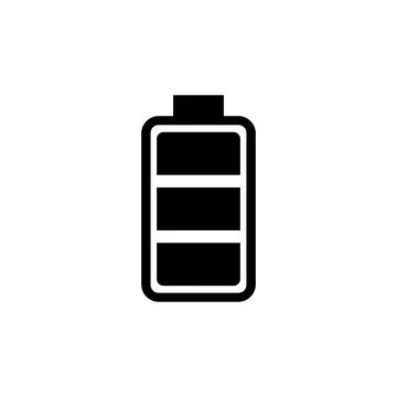 Battery icon vector Stock Illustration