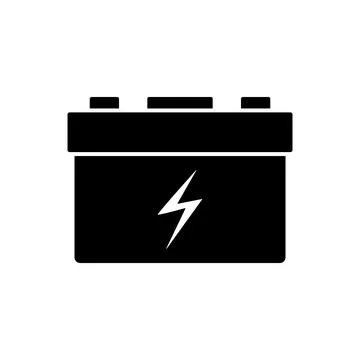 Battery icon vector Stock Illustration