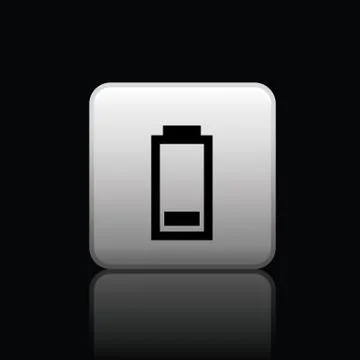 Battery icon web Stock Illustration