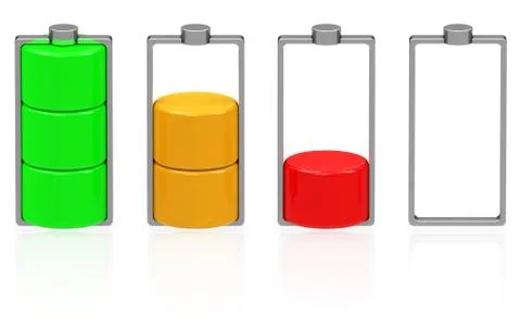 The battery Stock Illustration