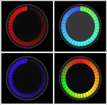 Battery indicator Stock Illustration