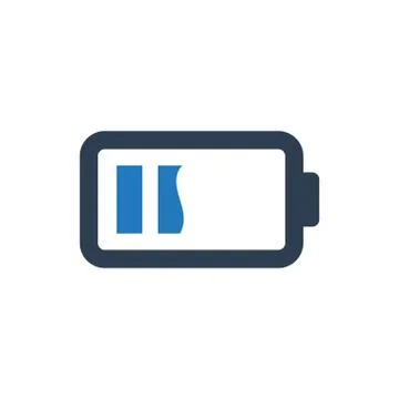 Battery Level Icon Stock Illustration