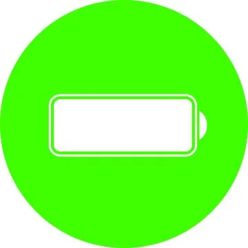 Battery level icon Stock Illustration