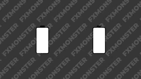Battery Levels And Charging Icons | After Effects Stockmateriaal After Effects