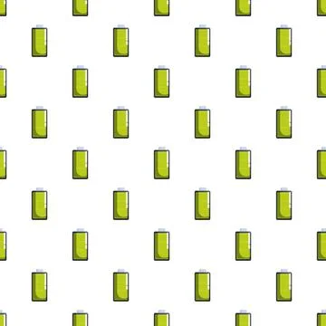 Battery pattern fully charged for sustainable energy concept 스톡 일러스트