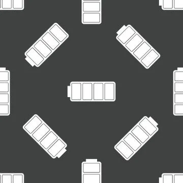 Battery pattern Stockillustratie