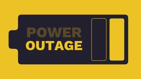 Battery Power Warning Stock Footage 335630957