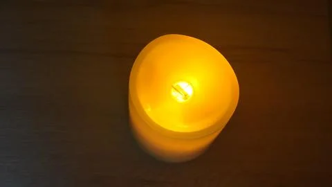 Battery-powered candle Stock Photos