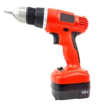 Battery powered hand drill Stock-Fotos