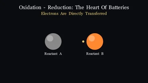 Battery Redox Animation Stock Footage 338374562