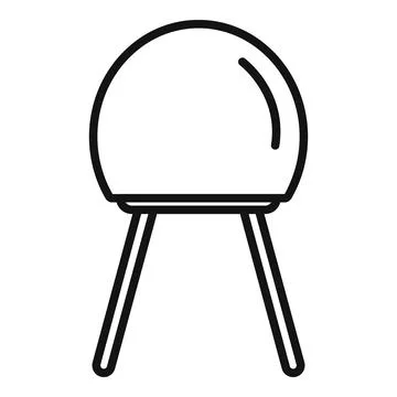 Battery resistor icon outline vector. Electric circuit Stock Illustration