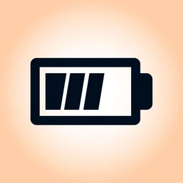 Battery sign icon Stock Illustration