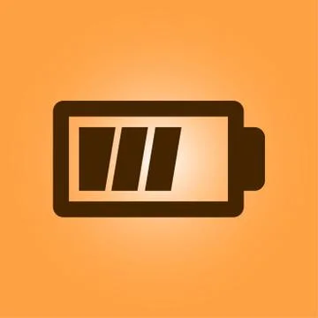 Battery sign icon. Stock Illustration