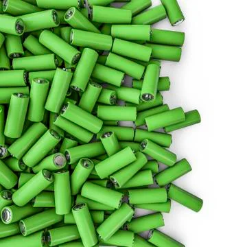 Battery spill Ilustração Stock