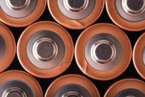 Battery in studio Stock Photos