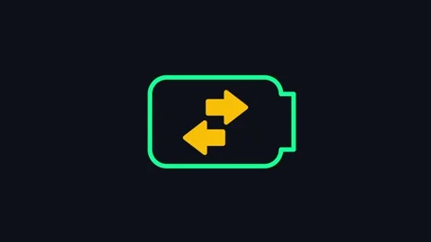 Battery Swap Icon Stock Footage 335592148